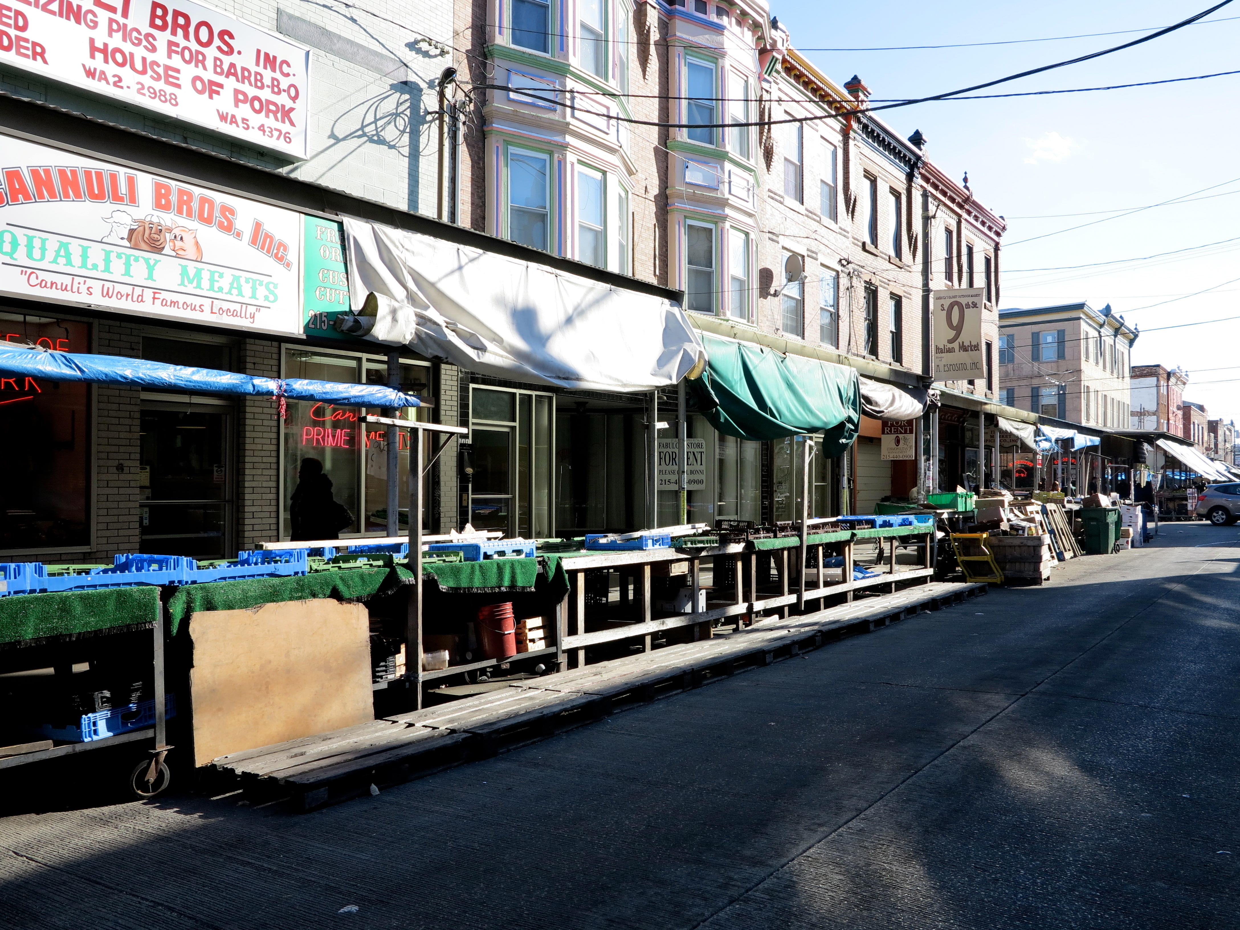 The 9th Street market is the last in the city to maintain curbside stands.