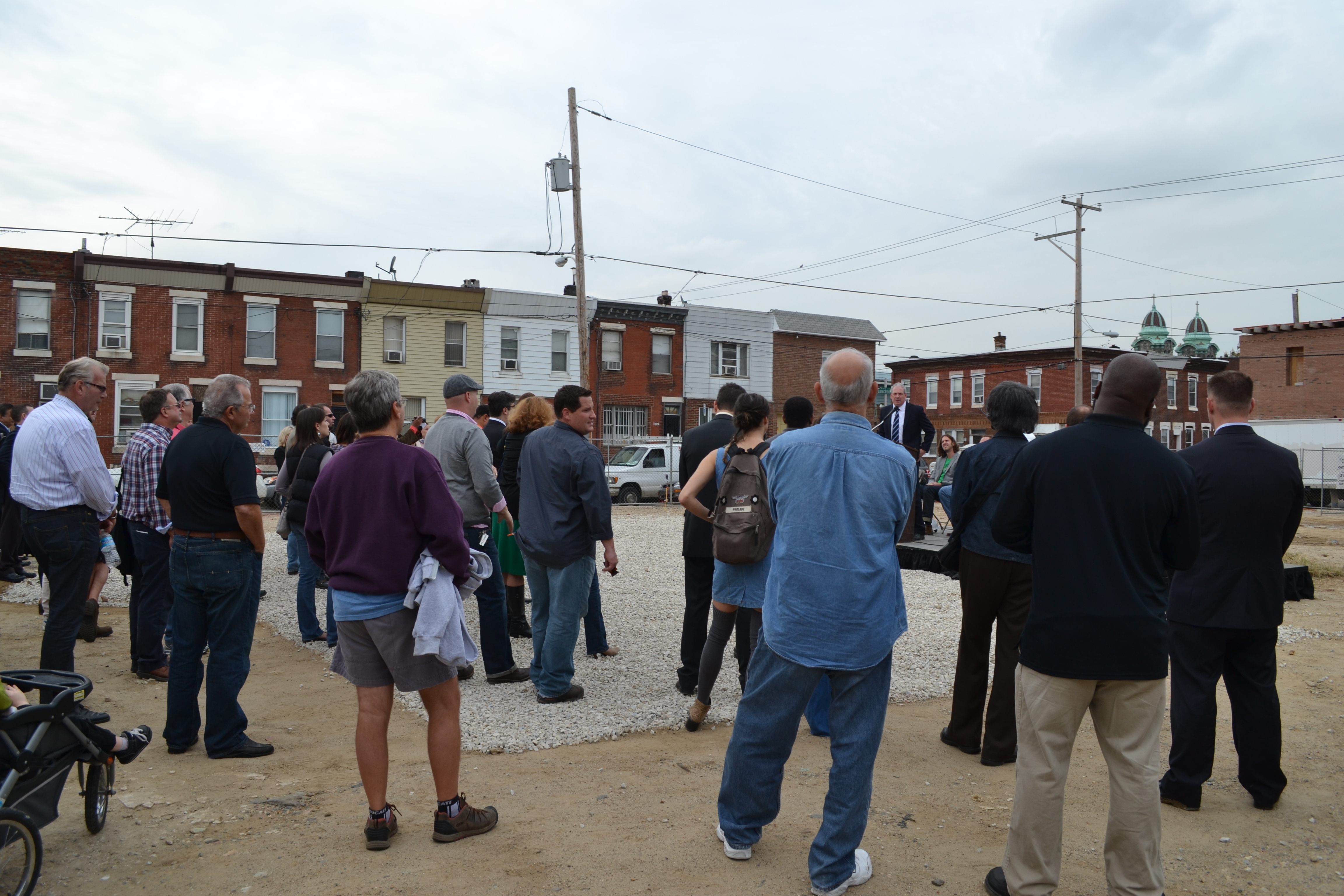 The event was an opportunity for neighbors to learn more about the project scope