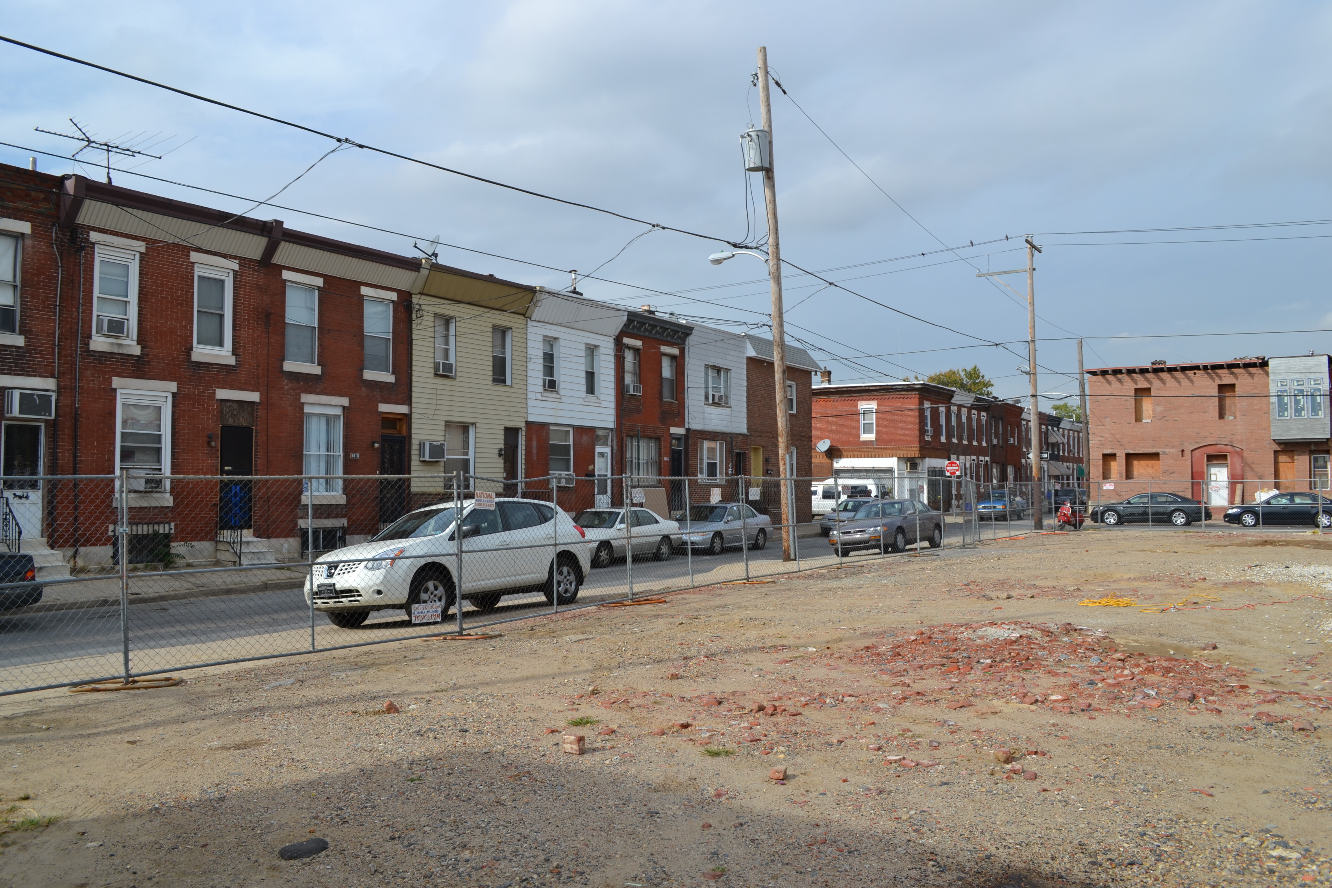The lot sits on Moore Street between Bancroft and 16th streets
