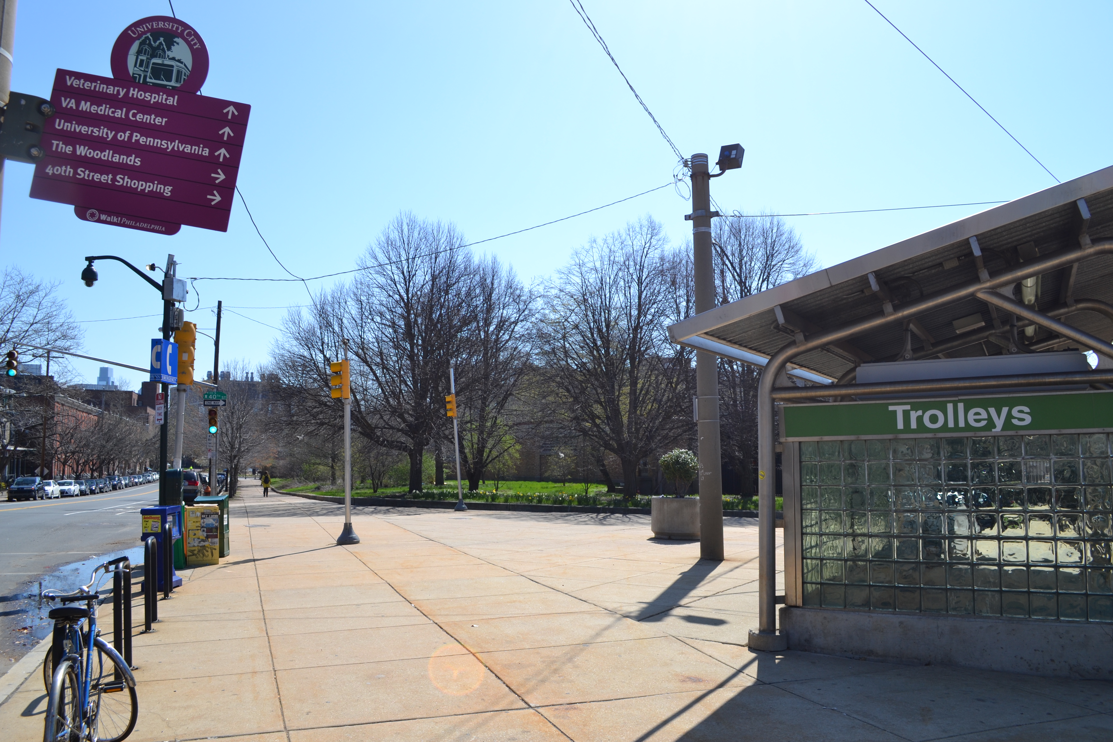 The portal is at an important junction of three commercial corridors and just outside of Penn's campus
