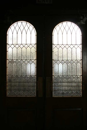 Front doors of the Frankford Central United Methodist Church. Photo submitted by the Historical Society of Frankford.