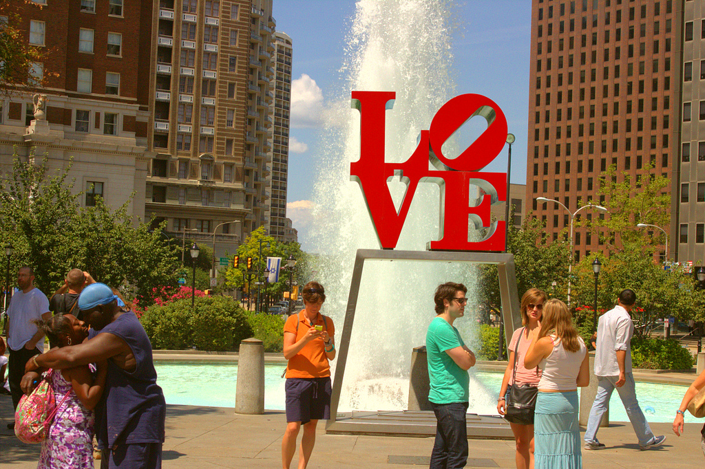 LOVE Park, August 2012 | (c) Bob Bruhin, all rights reserved