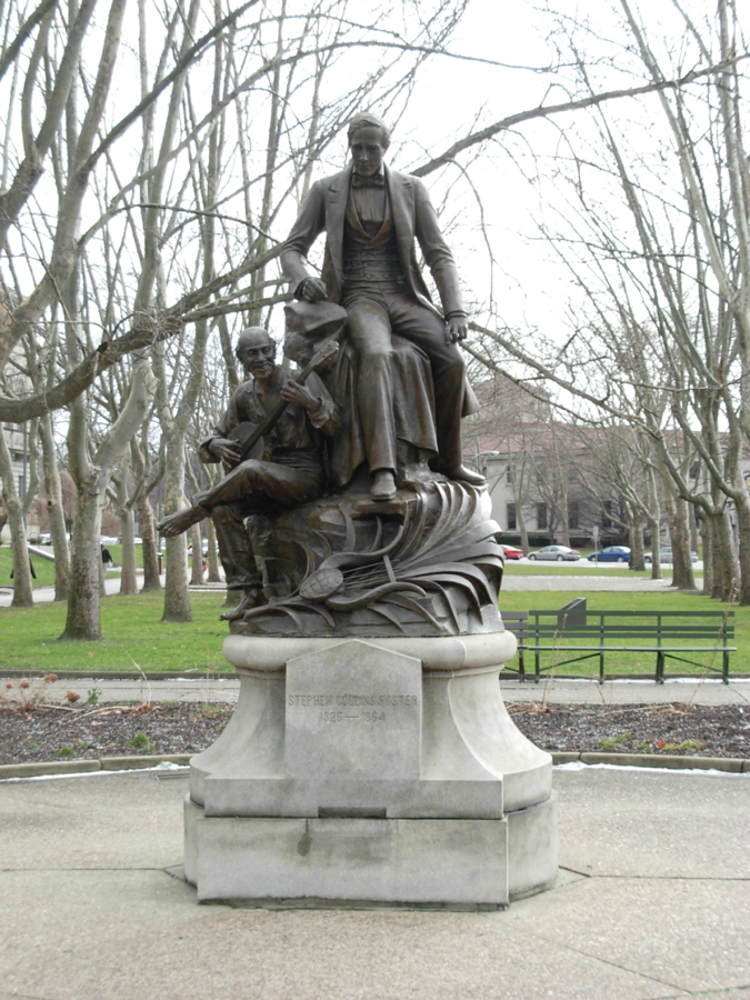 Monument to Stephen Foster | Image via Wikimedia Commons