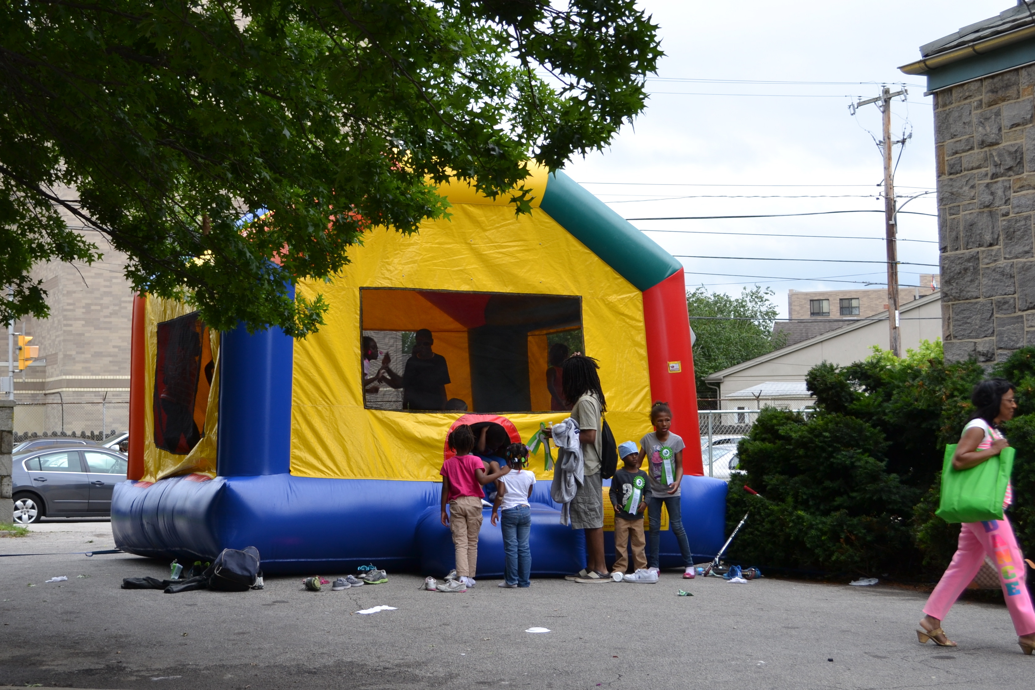 Festivities included a bounce house, dance performances and more